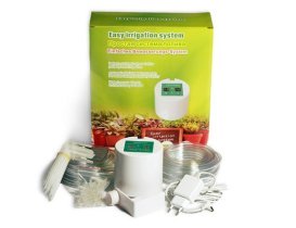 Автоматическая система капельного полива для комнатных растений EasyGrow расширенная, с Блоком Питания